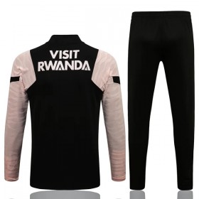 Paris Saint-Germain Tränings Sweatshirtställ Kvarts-Dragkedja 2021-22 Svart rosa